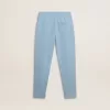 Pantaloni jogging stampati azzurri da bambino