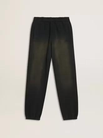 Pantaloni jogging unisex lavati neri
