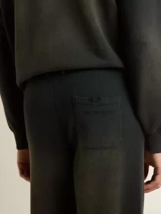 Pantaloni jogging unisex lavati neri