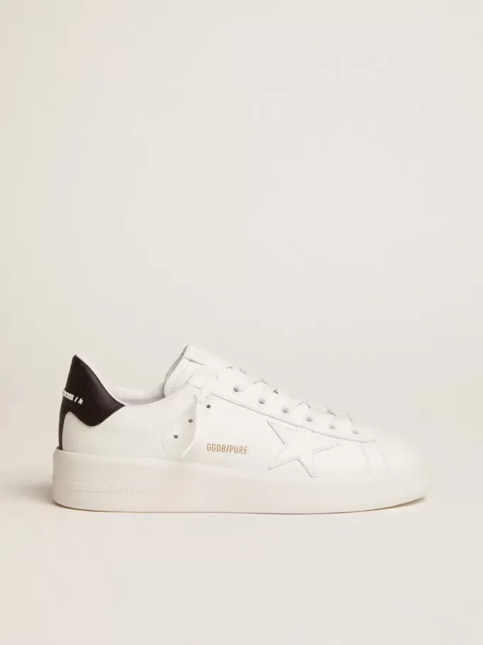 Purestar da donna con linguetta nera sul tallone Purestar da donna con linguetta nera sul tallone