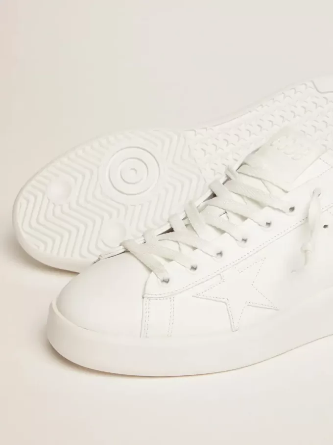 Purestar da donna con linguetta nera sul tallone Purestar da donna con linguetta nera sul tallone