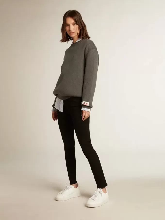 Purestar da donna con stella bianca e linguetta sul tallone Purestar da donna con stella bianca e linguetta sul tallone