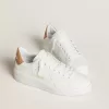Purestar da donna con stella in pelle e linguetta sul tallone in pelle con stampa cocco Purestar da donna con stella in pelle e linguetta sul tallone in pelle con stampa cocco