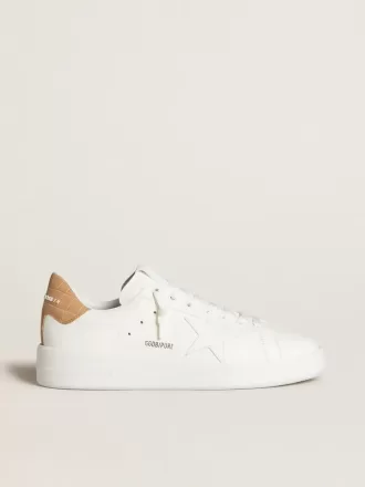 Purestar da uomo con stella in pelle e linguetta sul tallone in pelle con stampa cocco Purestar da uomo con stella in pelle e linguetta sul tallone in pelle con stampa cocco