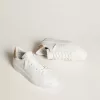 Purestar da uomo con stella in pelle e linguetta sul tallone in pelle con stampa cocco Purestar da uomo con stella in pelle e linguetta sul tallone in pelle con stampa cocco
