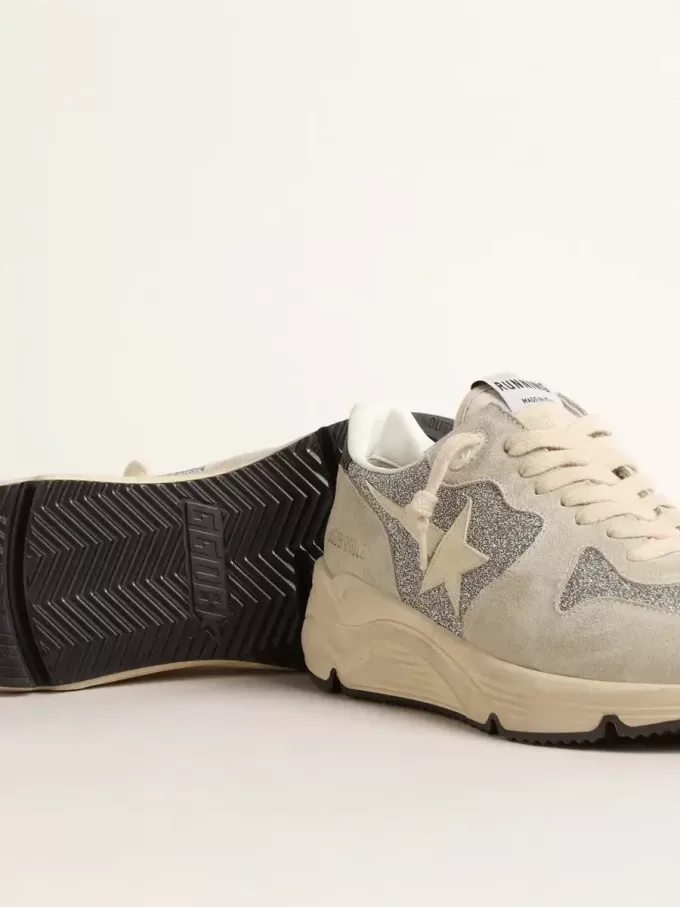 Running Sole da donna impreziosita da cristalli Swarovski e stella color avorio Running Sole da donna impreziosita da cristalli Swarovski e stella color avorio