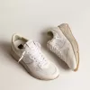 Running Sole da uomo in mesh e nappa bianca Running Sole da uomo in mesh e nappa bianca