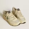 Running Sole LTD da uomo in nylon e nappa con stella in nabuk e linguetta sul tallone
