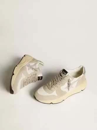 Running Sole LTD in mesh con stella in pelle e tallone glitterato Running Sole LTD in mesh con stella in pelle e tallone glitterato