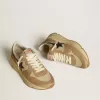 Running Sole LTD in nylon e nabuk con stella e linguetta sul tallone in pelle
