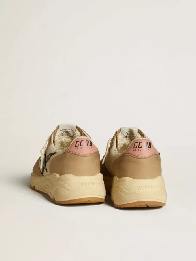 Running Sole LTD in nylon e nabuk con stella e linguetta sul tallone in pelle