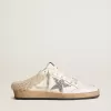 Sabot Ball Star con stella glitterata e fodera in shearling