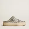 Sabot Space-Star da donna in glitter con stella grigio ghiaccio e linguetta Sabot Space-Star da donna in glitter con stella grigio ghiaccio e linguetta