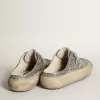 Sabot Space-Star da donna in glitter con stella grigio ghiaccio e linguetta Sabot Space-Star da donna in glitter con stella grigio ghiaccio e linguetta