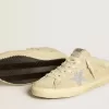 Sabot Super-Star con stella in cristallo Swarovski e fodera in shearling Sabot Super-Star con stella in cristallo Swarovski e fodera in shearling