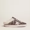 Sabot Super-Star da donna con glitter e interno in shearling Sabot Super-Star da donna con glitter e interno in shearling