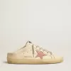 Sabot Super-Star da donna in nappa con stella in pelle rosa Sabot Super-Star da donna in nappa con stella in pelle rosa