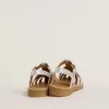 Sandali Maxime Junior in micro glitter argento