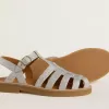 Sandali Maxime Young in micro glitter argento