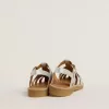 Sandali Maxime Young in micro glitter argento
