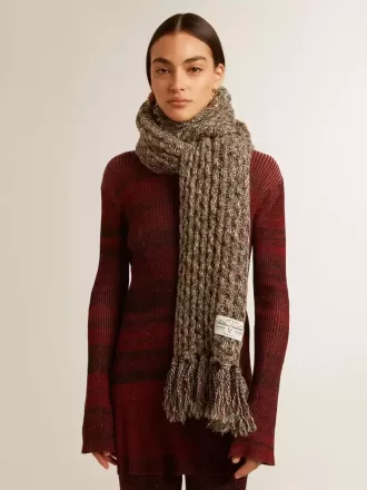 Sciarpa in lana multicolore
