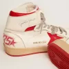 Sky-Star da uomo con firma sulla caviglia e inserti rossi Sky-Star da uomo con firma sulla caviglia e inserti rossi