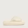Slip-on Space-Star Slide da uomo in pelle bianca