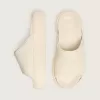 Slip-on Space-Star Slide da uomo in pelle bianca