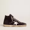 Sneakers Francy in pelle con stella e linguetta sul tallone in pelle Sneakers Francy in pelle con stella e linguetta sul tallone in pelle