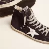 Sneakers Francy in pelle con stella e linguetta sul tallone in pelle Sneakers Francy in pelle con stella e linguetta sul tallone in pelle