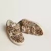 Sneakers Old School LTD da donna in pelle di pony con stella argentata e linguetta in pelle sul tallone Sneakers Old School LTD da donna in pelle di pony con stella argentata e linguetta in pelle sul tallone