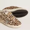 Sneakers Old School LTD da donna in pelle di pony con stella argentata e linguetta in pelle sul tallone Sneakers Old School LTD da donna in pelle di pony con stella argentata e linguetta in pelle sul tallone