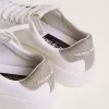 Sneakers Purestar da donna con linguetta sul tallone argentata glitterata Sneakers Purestar da donna con linguetta sul tallone argentata glitterata