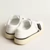 Sneakers sostenibili Yatay Model 1B con tomaia bianca a base biologica e Y nera Sneakers sostenibili Yatay Model 1B con tomaia bianca a base biologica e Y nera