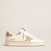 Sneakers Stardan con stella in pelle rosa testurizzata e tallone Sneakers Stardan con stella in pelle rosa testurizzata e tallone
