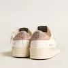 Sneakers Stardan con stella in pelle rosa testurizzata e tallone Sneakers Stardan con stella in pelle rosa testurizzata e tallone
