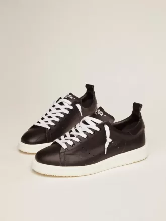 Sneakers Starter in pelle total black Sneakers Starter in pelle total black