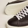 Sneakers Starter in pelle total black