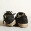 Sneakers V-Star in denim blu notte con stella e puntale in pelle nera