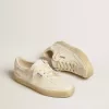 Soul Star da donna in nappa bianca con linguetta sul tallone in pelle bianca Soul Star da donna in nappa bianca con linguetta sul tallone in pelle bianca