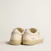 Soul Star da donna in nappa bianca con linguetta sul tallone in pelle bianca Soul Star da donna in nappa bianca con linguetta sul tallone in pelle bianca