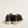 Soul Star da donna in paillettes nere con tallone in camoscio nero