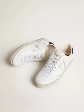 Soul Star da donna in pelle bianca con tallone in pelle nera