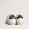 Soul Star da donna in pelle bianca con tallone in pelle nera