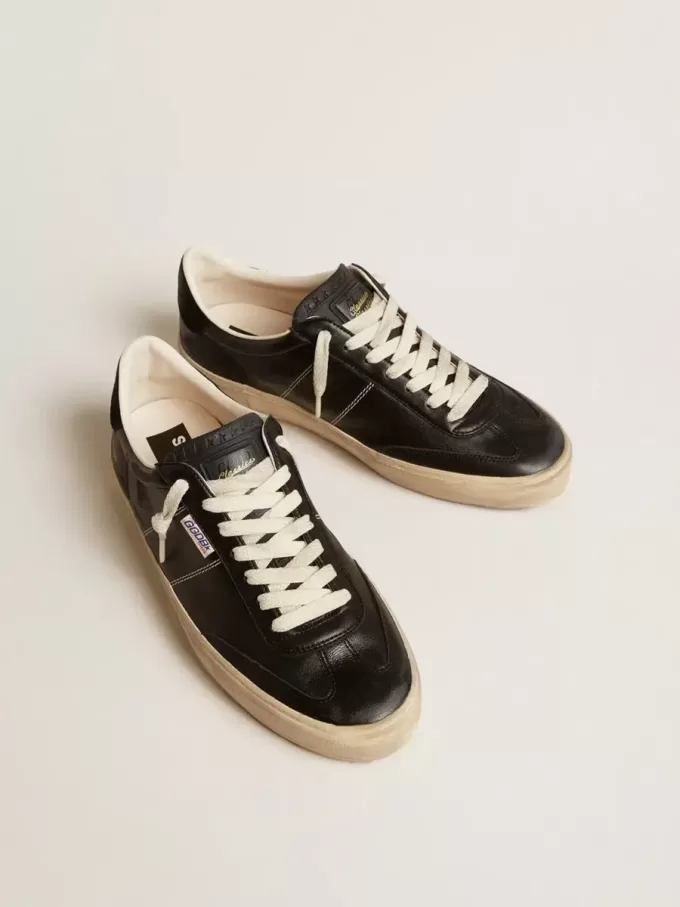 Soul Star da uomo in nappa bio-based nera