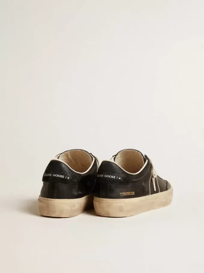 Soul Star da uomo in nappa bio-based nera