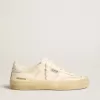 Soul Star in pelle nappa bianca con stella in pelle bianca