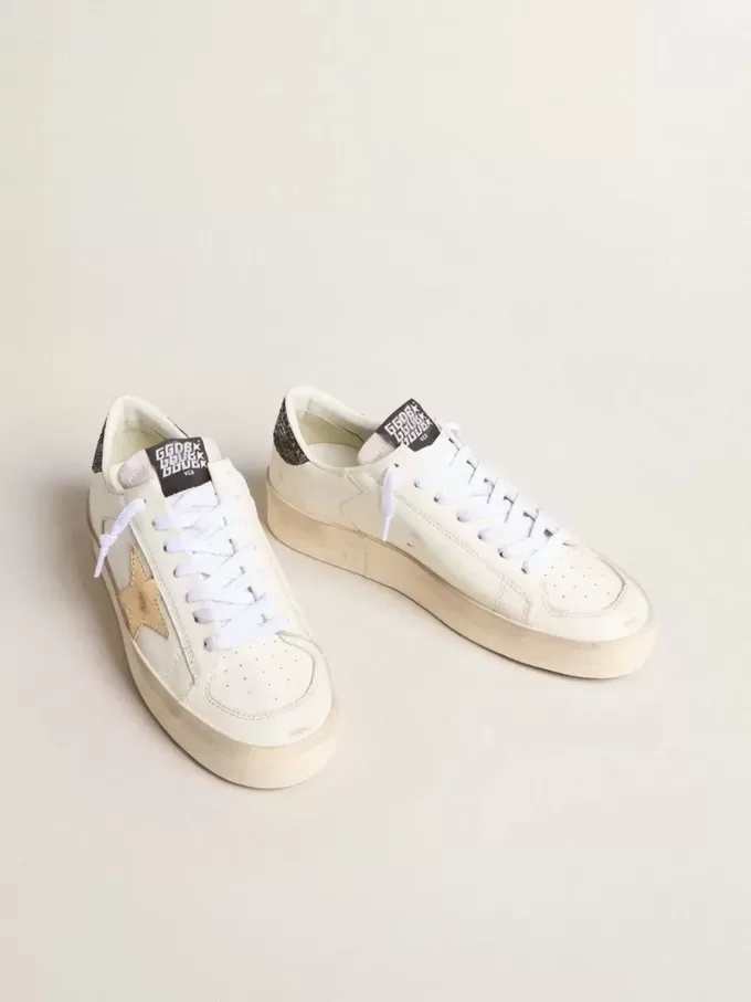 Stardan da donna con stella dorata e tallone glitterato Stardan da donna con stella dorata e tallone glitterato