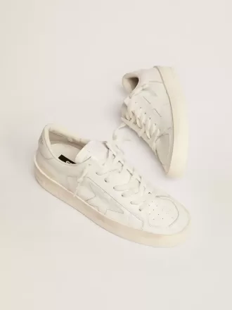 Stardan da donna in pelle total white Stardan da donna in pelle total white
