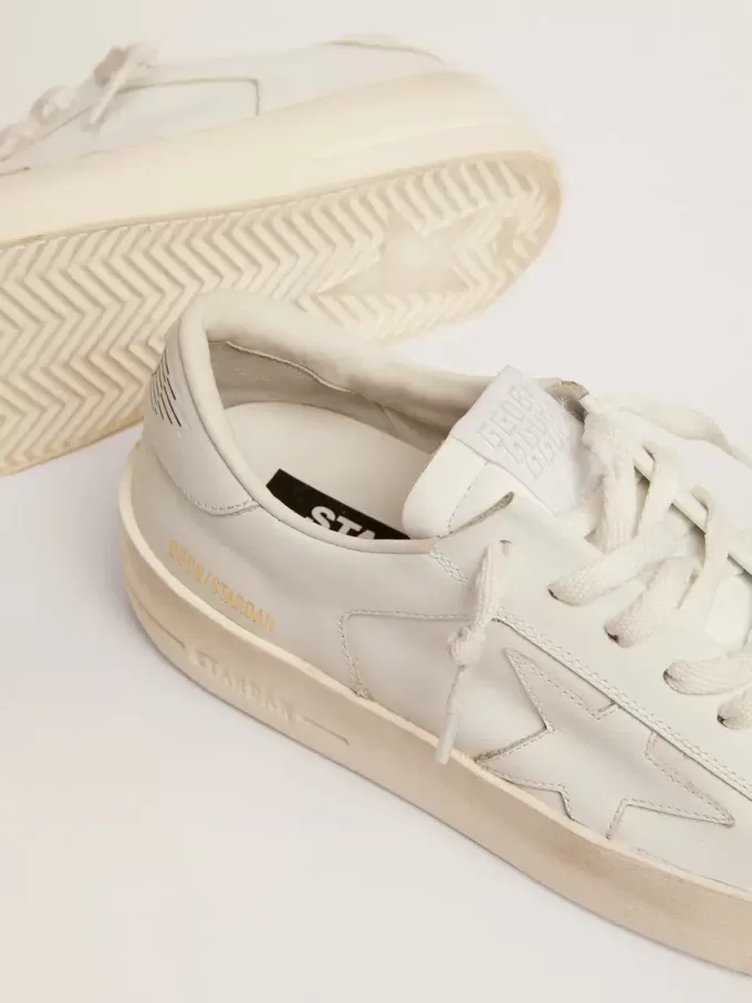Stardan da donna in pelle total white Stardan da donna in pelle total white